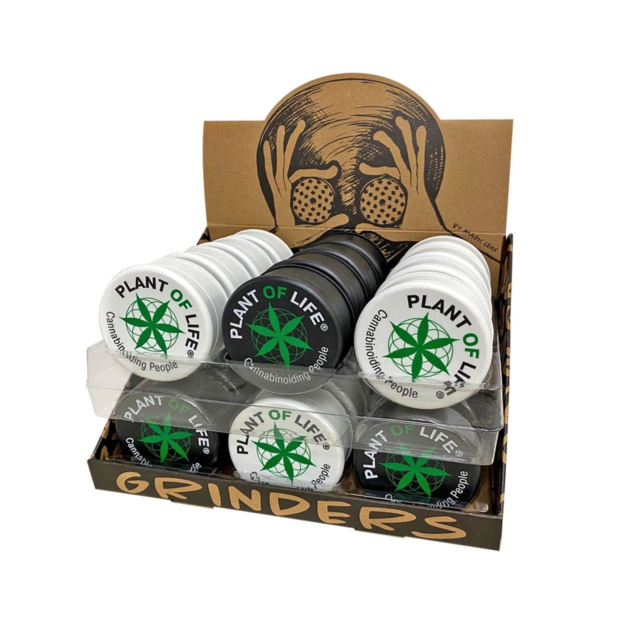Plant of Life Plastic Grinder - Random Color