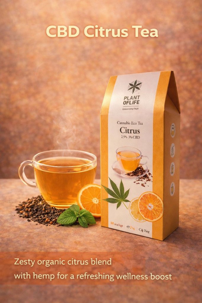 Cannabis Eco Tea Citrus - 10 bags