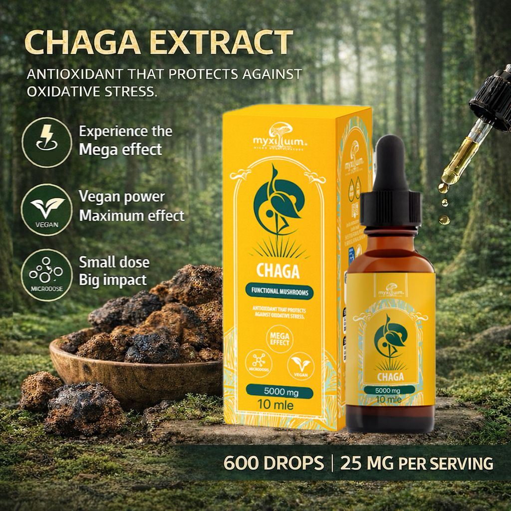 Chaga Extract - 5000mg - 10ml