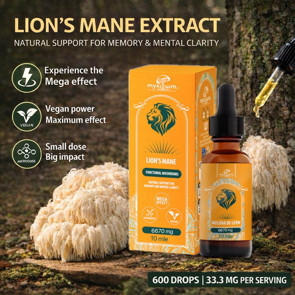 Lion's Mane Extract - 6670mg - 10ml