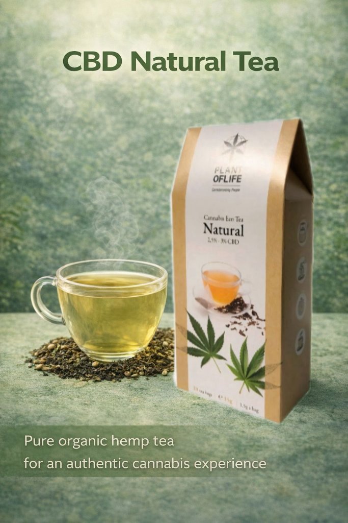 Cannabis Eco Tea Natural - 10 bags