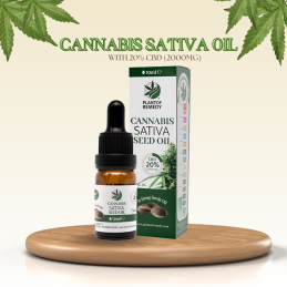 plant of remedy premium 20% CBD Isolate Oil 10ml