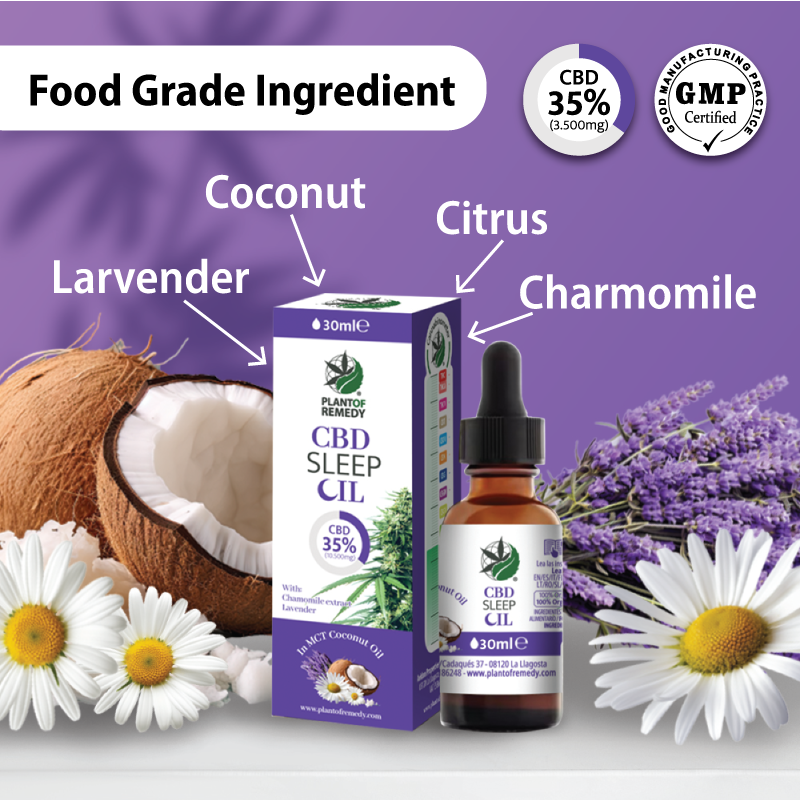 CBD Coconut Oil 35% CBD Sleep - 30ml