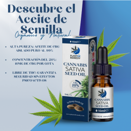 plant of remedy 20% CBG Isolate Oil 10ml